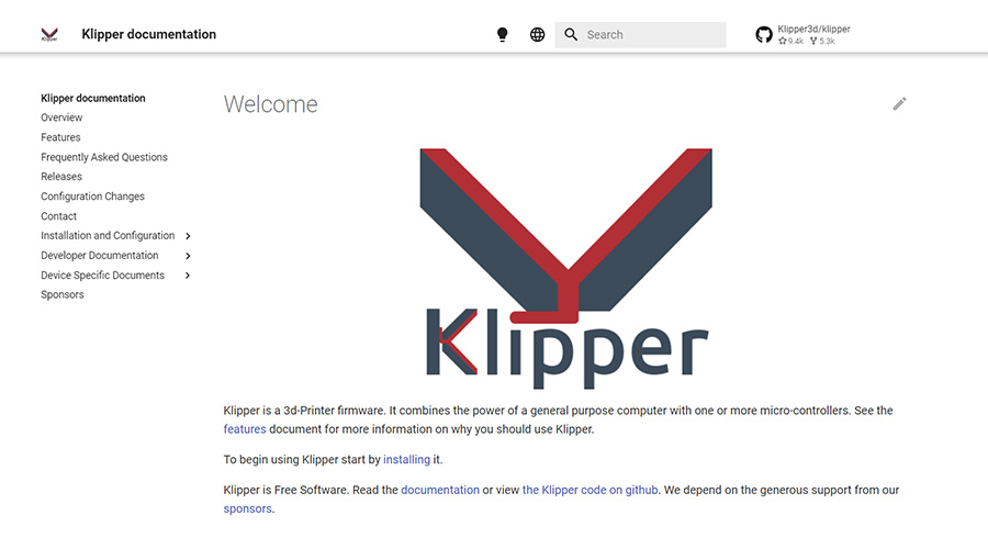 نرم افزار Klipper